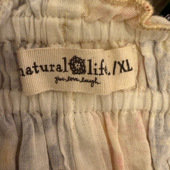 Natural Life Prairie Boho Floral Cotton Maxi Skirt sz L/XL - Picture 7 of 11